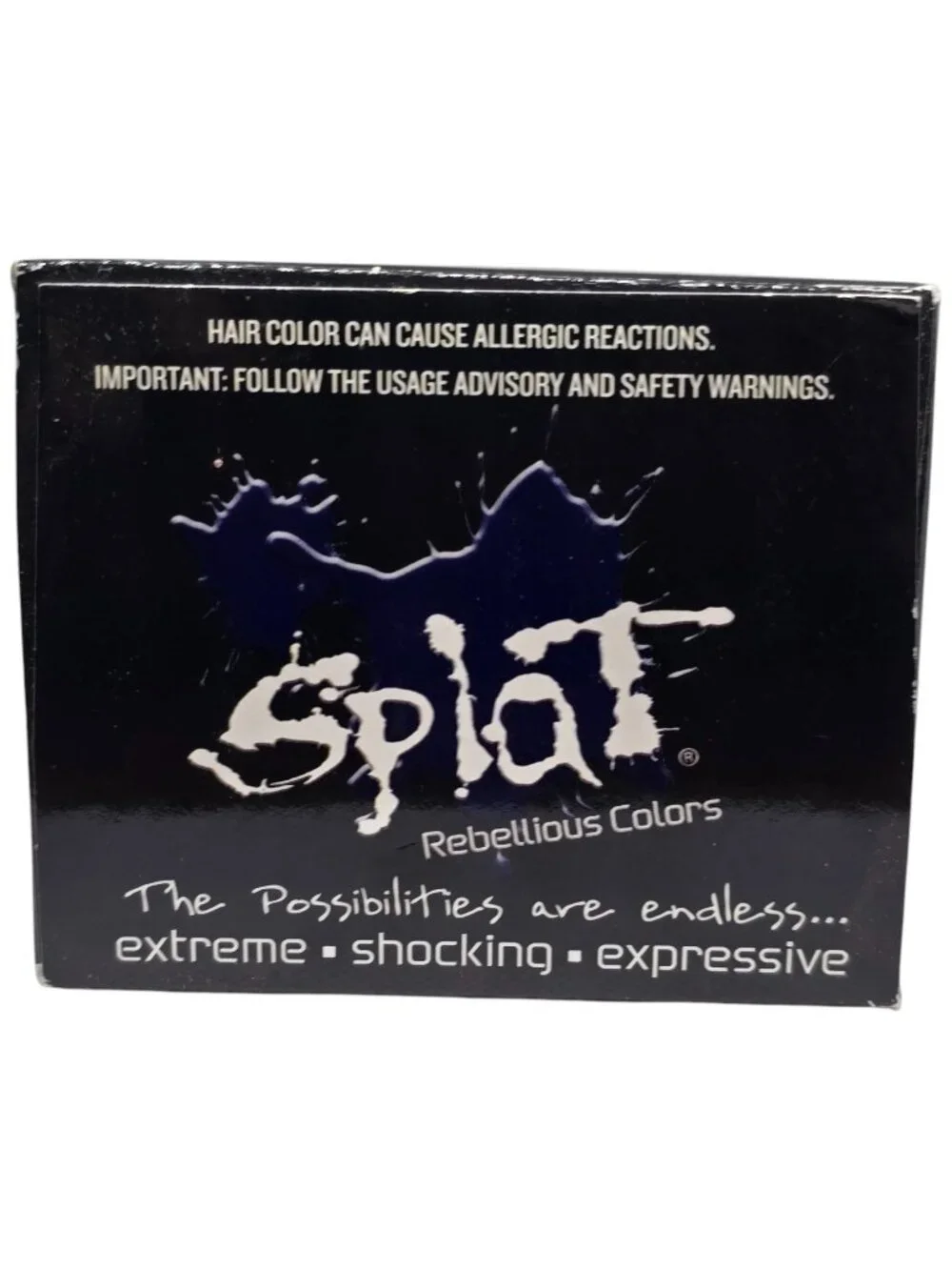 Splat Rebellious Colors Birds of Prey Midnight Indigo Hair Dye DC Black Canary